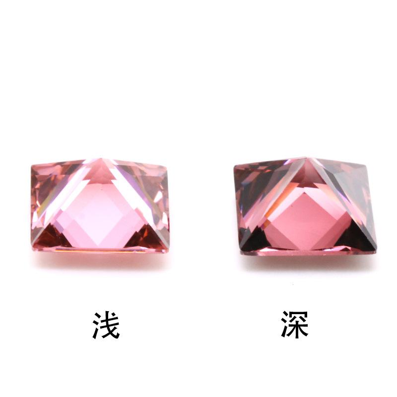 正方胭锆锆石