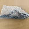 Percha Corta Forma de Ganso de 8 cm para Armario Doméstico, Percha de Plástico Recubierto Forma de 2 Cuellos Bajos, Antideslizante, Solución de Almacenamiento de Pantalones sin Marcas
