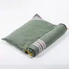 Almofada de peça única para coluna cervical de artemísia combinação herbal removível para uso doméstico almofada de pescoço atacado almofada de aquecimento de algodão e linho de artemísia