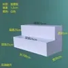 Suporte de exibição de flores Mesa de exibição de produtos para transmissão ao vivo Estante de sapatos Estante de exposição em camadas Estante de presentes Balcão de ilha de exposição