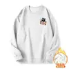Recién llegado: Sudaderas con cuello redondo estampadas, modernas y versátiles, para adolescentes, perfectas para actividades al aire libre, con un diseño elegante y ligero.