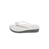 Chanclas retro de lunares con perlas a la moda para uso exterior, sandalias de playa de suela gruesa que aumentan la altura, chanclas que aumentan la altura, zapatillas de casa de moda