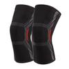 Rodillera deportiva de punto de nailon, protectora para montar, correr, baloncesto, saltar la cuerda, cálida, para rodillas, protección contra el frío, para hombres y mujeres.