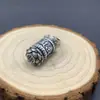 Colgante de plata de ley 925 con mantra Shurangama de loto collar con mantra de seis caracteres de plata de ley para hombres y mujeres regalo de cumpleaños