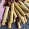 Enfeites de Mão Sólidos de Bambu Gravados, Artesanato de Bambu Polido, Peças de Mão de Bambu Feitas à Mão, Decorações de Bambu