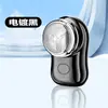 Agita el sonido de la mini afeitadora de venta caliente, afeitadora eléctrica al por mayor, portátil, 3D, cuchilla para barba, lavado corporal, pequeña pistola de acero