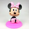 Adornos Decorativos para Pastel de Cumpleaños Infantil Accesorios Populares de Internet Mickey Minnie Tanabata Día de San Valentín Carrusel Enchufe