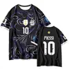 2026 Camiseta Local de Argentina Versión Jugador Versión Aficionado No. 10 Uniforme de Fútbol de Manga Corta Messi Di María