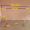 Suporte para Pendurar Bacon Galvanizado Tubo de Água Secador de Piso Protetor Solar Móvel Vareta para Pendurar Colchas Prateleira de Secagem para Varanda