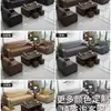 Sofá de Oficina, Estilo Moderno Simple de Negocios, Juego Combinado de Mesa de Café de Tres Plazas para Recepción y Negociación, Sofá de Oficina