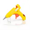 Pistola de Pegamento Pequeña Doméstica Multicolor 20W para Niños, Barra de Pegamento de 7mm, Pistola de Fusión en Caliente para Manualidades DIY, Dispositivo de Pegamento para Procesamiento de Joyería y Artesanía