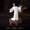 Adornos de Figura Cerámica de Li Bai, Decoraciones de Mesa Estilo Zen para Sala de Té, Artesanías Clásicas Chinas, Muebles Creativos para el Hogar