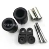 Adecuado para Motocicleta Honda Cbr 600Rr 2007-2008 Bola Anticaída Protección de Carrocería Barra Anticaída Pegamento Anticaída