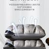 El Núcleo de Almohada de Hotel No Se Colapsa, el Núcleo de Almohada Es Lavable, Alta Resiliencia, Patrón Torcido, Protección para el Cuello, Venta al Por Mayor de Núcleo de Almohada de Terciopelo de Pluma