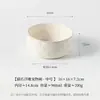 Cuenco de Cerámica Blanca Esmaltada Simple con Forma de Pata de Gato con Base de Bambú, Cuenco Antiderrames para Mascotas, Cuenco para Gatos, Cuenco para Perros, Bebedero para Gatos