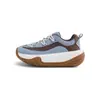 Twtw Sapatos Plataforma que Aumentam a Altura Estilo Dad Shoes para Mulheres Primavera 2026 Versáteis com Solado Grosso Tipo Pneu Tendência
