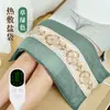 Paquete de Sal Calefactable Eléctrico para Moxibustión, Bolsa de Moxibustión de Sal Marina Gruesa para Todo el Cuerpo, Paquete de Fumigación con Mugwort de Terciopelo para Protección de la Cintura, Bolsa de Sal de Moxibustión para Moxibustión Tibia