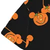 Pijama de Halloween Transfronterizo Europeo y Americano de Seda de Leche para Mujer Manga Corta Pantalones Cortos Casual Transpirable Conjunto para Estar en Casa Venta Directa de Fábrica