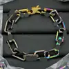 Pulsera de Perlas con Múltiples Letras de Diseño Nuevo Estilo Europeo y Americano Transfronterizo para Mujer, Pulsera de Lujo de Gama Alta al por Mayor