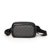 Bolsa mensageiro masculina, bolsa de ombro casual de marca de moda masculina, bolsa coreana de moda masculina, bolsa pequena quadrada para meninos, estampada para jovens, atacado