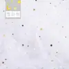 Tela de Gasa con Estrellas Cielo Estrellado Hilo de Malla Tela de Fondo Rosa Celebridad de Internet Fotografía de Uñas Encaje Hilo de Lentejuelas Tela de Gasa