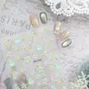 Pegatinas Embosadas para Uñas con Rama Dorada y Calabaza de Jade, Calcomanías para Uñas 5D Tridimensionales Doradas de Fortuna y Prosperidad Estilo Chino, Decoraciones Impermeables para Uñas