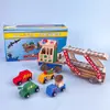 Uma Variedade de Séries de Modelos de Carros de Madeira, Escavadeiras de Madeira, Veículos de Engenharia de Transporte, Carros de Madeira, Artesanato Turístico, Atacado