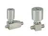 Válvula de Diafragma para Análisis de Proceso IPD Parker Serie NV17 - Manual y Neumática NV17AOPNOS44TTP