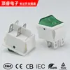 Cecqccbkc Certificado Transfronterizo Kcd4 Blanco con Luz de Cuatro Patas de Dos Velocidades Interruptor Basculante de 4 Pines de 2 Velocidades Interruptor en Forma de Barco