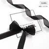 Cinta de Gasa de Nieve Translúcida Flor de Seda 2.5cm 100 Yardas Material para Lazos de Pasteles y Accesorios para el Cabello