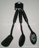 P-015T Espátula de Nylon para Cocina, Cuchara para Sopa, Colador Colador Colador Pinza para Espagueti Prensa Papas Cuchillo para Mantequilla