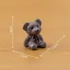 Fábrica de Artesanato Chen Jun Musgo Micro Paisagem Enfeites Ursinho Fofo Boneco Combinação DIY Montado Enfeites