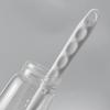 Escova de silicone para limpeza de copos e garrafas com cabo longo, sem cantos mortos, para remover manchas de chá. Escova pequena de silicone macio.