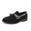 Zapatos de hombre transfronterizos, mocasines de primavera sin cordones para conducir, mocasines de hombre con borlas de moda, zapatos casuales formales de negocios para hombre
