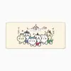 Suministro Directo de Fábrica Alfombrilla de Ratón Dibujo Animado Conejito Blanco Alfombrilla de Ratón Grande Engrosada Linda y Resistente a las Manchas Alfombrilla para Escritorio de Estudiante