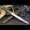 Conjunto de ornamentos de espada de artesão Longquan Zhou faca reta faca curta arma espada faca longa atacado lâmina sem abrir