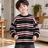Suéter de Estilo Otoño e Invierno para Niños Ropa de Punto Gruesa de Invierno para Niños 2026 Nuevo Estilo Ropa de Invierno para Niños Mayores Ropa de Punto Moderna para Niños