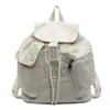 Mochila de Lona Distintiva de Gran Capacidad para Mujer 2025 Primavera y Verano Nueva Moda Clásica Estilo Coreano Simple Versátil Mochila Casual