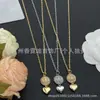 Nueva colección de collares marca D/marca Dior, disponible exclusivamente para comercio electrónico transfronterizo, productos nuevos con etiquetas originales, collar de nariz de cerdo CD al por mayor