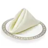 Servilleta de Tela para Restaurantes y Hoteles, Limpieza de Vasos sin Pelusa, Flor de Gancho para Tazas, Servilleta de Mesa Occidental Estilo Europeo para el Hogar, Flor de Seda, Fibra Química