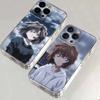 Capa de celular animada Ash original Apple 16/15/14/13promax 12/11 macia xr/xs transparente 8plus pacote completo