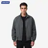 Jaqueta Masculina Estilo Old Money Vintage, Jaqueta Outono Marca Americana Tendência Gola Lapela, Modelagem Solta Versátil Tamanho Grande Jaqueta de Trabalho