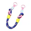 Lanyard Creativo Tejido para Teléfono Correa Corta para Muñeca Accesorio Versátil para Mochila Accesorio Universal de Cadena para Teléfono