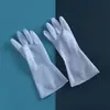 Guantes para lavar platos de uso doméstico fabricante al por mayor PVC impermeables para hacer las tareas del hogar limpieza correr por ríos y lagos puesto callejero guantes de plástico y acero engrosados