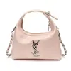 Bolso Exquisito de Estilo Francés Nuevo y Elegante para Mujer, Bolso Tipo Lonchera Ligero de Lujo, Bolso Cruzado Ysl