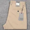 Primavera e verão 2020 calça masculina casual de cavalheiro de negócios reta fina cor sólida sem passar anti-rugas sedosa calça casual masculina