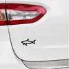 Tiburón Hueco Metal Etiquetado Decorativo Personalizado Modificación Coche Etiquetado de Coche Etiquetado de Rasguño Etiquetado Trasero de Cola Etiquetado Lateral