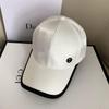 Gorra de satén M-Mark de primavera y otoño, gorra de estilo coreano que combina con todo, gorra informal para el sol, gorra de béisbol con protección solar.