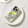Capa de Celular Verão Limão Concha Estrela do Mar Maçã com Sucção Magnética Filme Fosco Capa Protetora Iphone16/18Pro