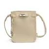 2025 Nueva Bolsa Cruzada Bolsa para Mujer Senmeng Verano Bolso Cubo de Hombro Diseño de Nicho Bolsa para Teléfono Móvil Bolso Kelly Simple